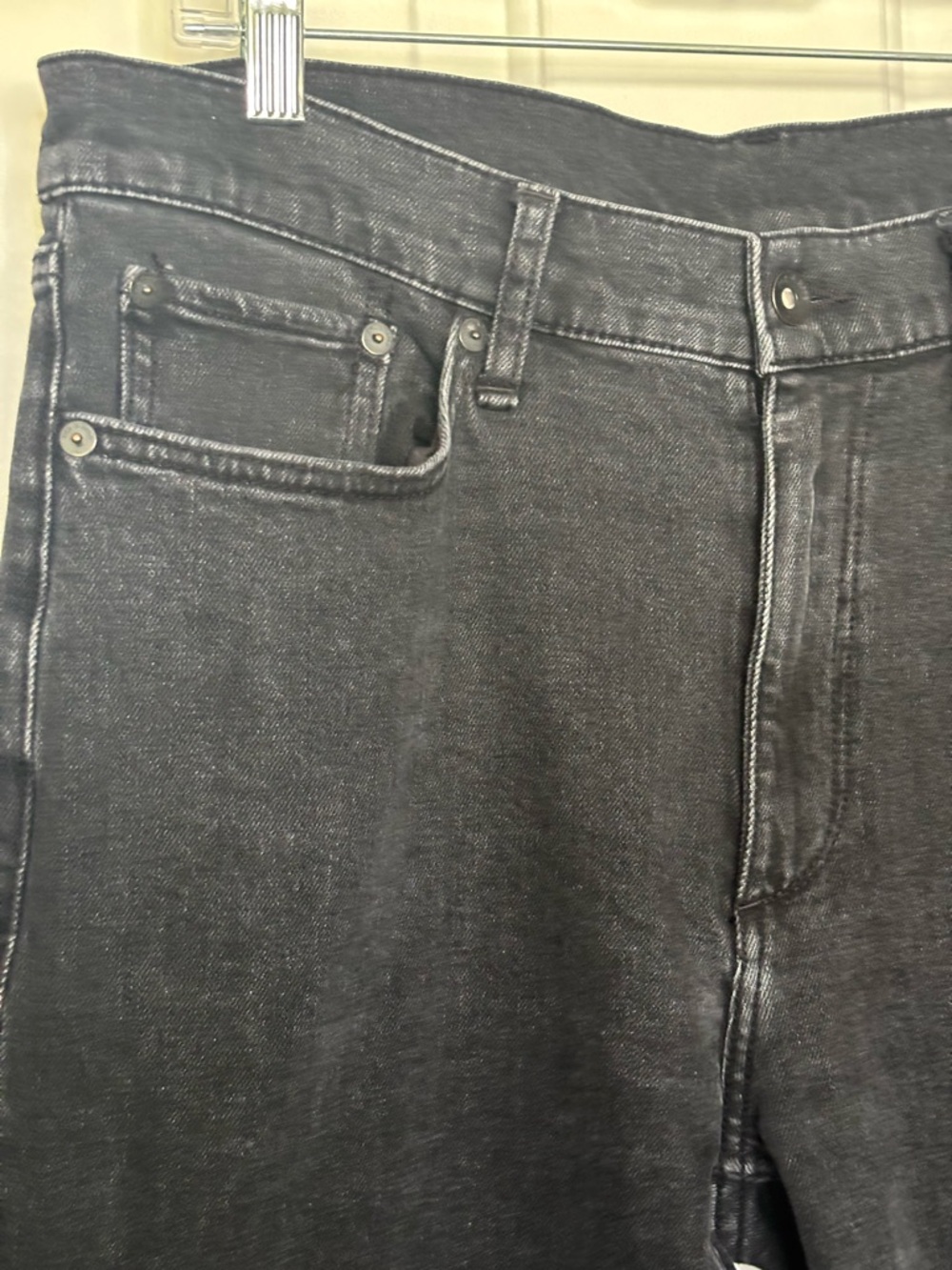 EUC rag & bone Fit 2 Slim Black Men's Jeans size 34x32 - Picture 3 of 11